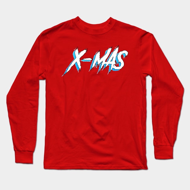 X-Mas Long Sleeve T-Shirt by C E Richards